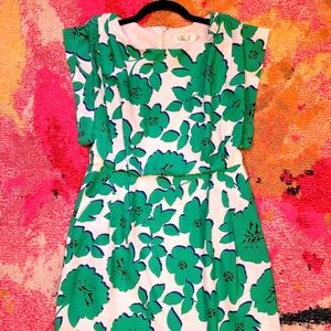 Eliza J Floral Print Dress